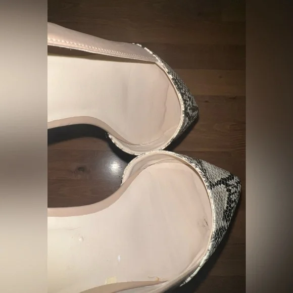 Cole Haan Women's Snakeskin Pattern Flats - Black and Cream - Picture 4 of 4